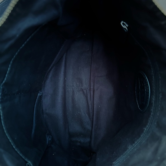 Black leather fossil bag - Picture 5 of 7